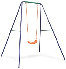 vidaXL Leagăn de o persoană, portocaliu