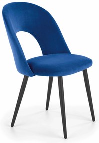Scaun de sufragerie  Kewu  (Albastru închis). 1049125