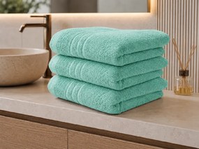 Prosop de baie CLASSIC COLOR 70 x 140 cm mentol, 100% bumbac