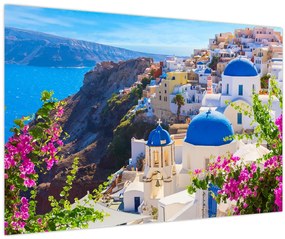 Tablou - Santorini, Grecia (90x60 cm)