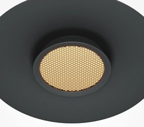 Lustra/Pendul LED design modern El 35cm negru/auriu