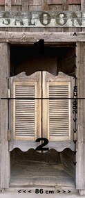 Fototapeta pentru usa SALOON 86x200 cm