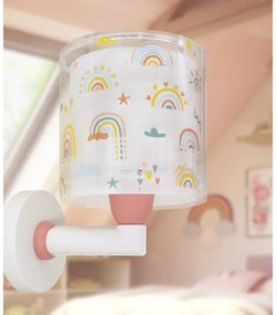 Dalber 41199 - Lampă de perete pentru copii RAINBOW, 1xE27/15W/230V, multicoloră