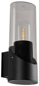 Aplică de exterior Prezent 28208A ACREA 1xE27/35W/230V IP54 negru