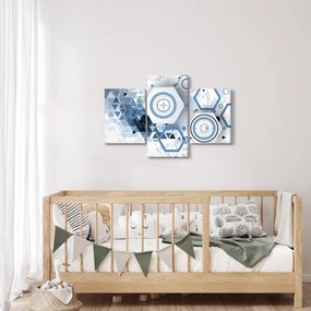 Tablou - Abstract geometric (90x60 cm)