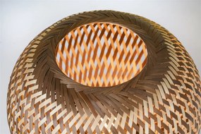 Lampa de Masa Eco, Bambus, Barbados natural/brown