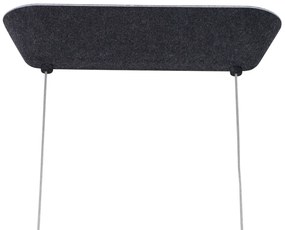 Lampă suspendată modernă neagră cu interior gri, incl. LED cu 3 trepte de intensitate luminoasă - Dani