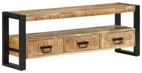 vidaXL Comodă TV, 120x30x45 cm, lemn masiv de mango