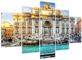 Tablou - Fântâna Trevi (150x105 cm)