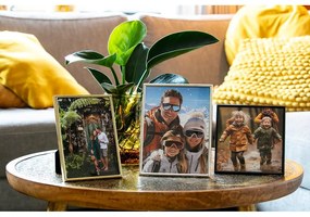 Ramă foto neagră de sine stătătoare/de suspendat din metal 16x16 cm Sweet Memory – Zilverstad