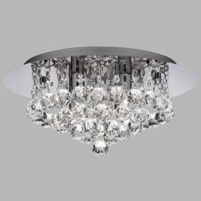 Lustra eleganta design modern Hanna crom 4L 3404-4CC SRT