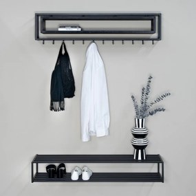 Pantofar negru din metal School – Spinder Design