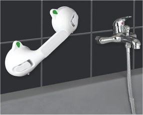Mâner de siguranță pentru cabina de duş Wenko Secura, 29 cm L, alb