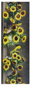 Covor Universal Ricci Sunflowers, 52 x 100 cm