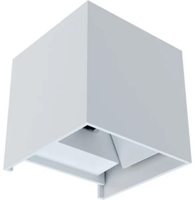 APLED - LED Aplică perete exterior CUBE 2xLED/3W/230V IP65
