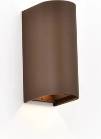 Aplica LED iluminat exterior IP65 Badia corten
