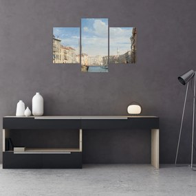 Tablou - Richard Parkes Bonington, The Grand Canal, reproducere (90x60 cm)