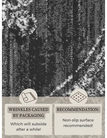 Covor gri rotund ø 160 cm Gloria Lydia – Hanse Home