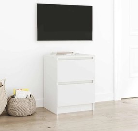 vidaXL Dulap TV alb 40x35x54 cm lemn prelucrat