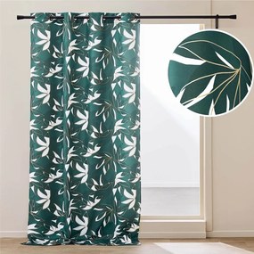 Draperie verde 140x260 cm Elsa – douceur d'intérieur