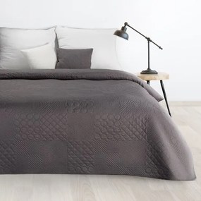 Cuvertură de pat de designer Boni gri închis Lăţime: 170 cm | Lungime: 210 cm