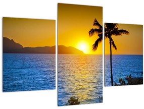 Tablou - Apus de soare deasupra mării (90x60 cm)