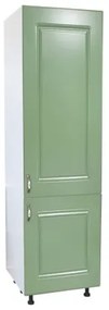 Corp pentru frigider incorporabil Zebra MDF verde drept