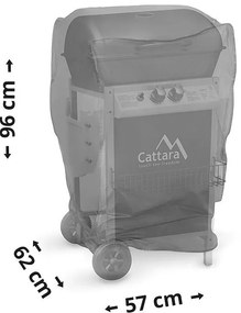 Husă pentru grătar pe gaz, 96 cm