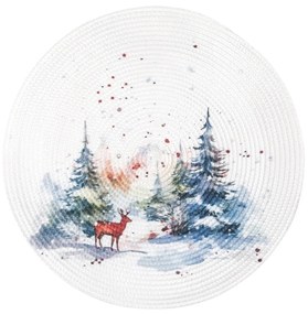 Suport farfurie Altom Winter forest, diametru 38 cm