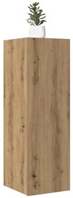 vidaXL Dulap TV, stejar artizanal, 30,5x30x90 cm, lemn prelucrat