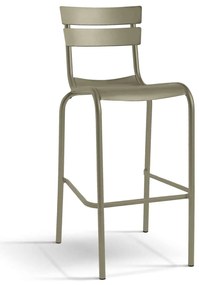 SCAUN BAR ALUMINIU -HORECA- - BEJ
