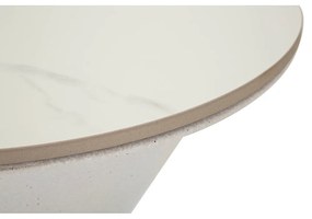 Măsuță auxiliară rotundă cu blat ceramic ø 44 cm Fush – Mauro Ferretti