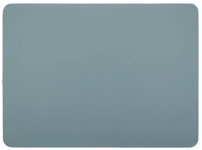 Suport farfurie din imitație de piele ZicZac Togo, 33 x 45 cm, albastru