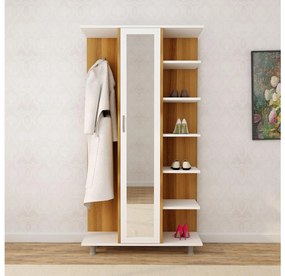 Mobilier hol Cercei (Stejar + Alb). 1088688