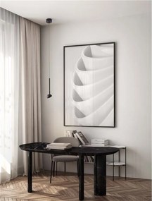 Pendul LED ajustabil design minimalist OLA negru