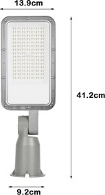 Brilagi - Lampă stradală LED de exterior cu articulație URBANLIGHT LED/50W/230V gri IP65