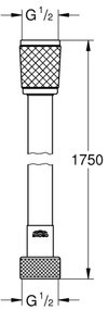 GROHE 28742002 - VITALIOFLEX TREND 1750 mm - furtun de duș