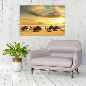 Tablou - Colibe în deșert (90x60 cm)