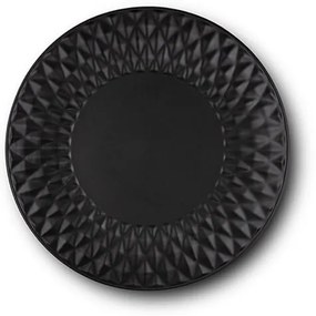 Farfurie intinsa stoneware negru 27 cm Soho classic NAVA 141 120