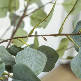 HOMCOM Plantă Artificială, Copac Artistic, Natură Realistă, Ghiveci din Ciment, Fără Întreținere, Verde | Aosom Romania