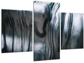 Tablou - Fața din oțel (90x60 cm)