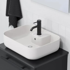 BATH DELUXE 06-050-12-11-00-Lavoar pentru blat KRISTIANSAND 51x40cm ceramică/alb