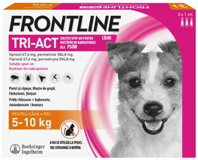 Frontline Tri-Act - S - 3 Pipete Antiparazitare