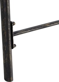 Outsunny Leagăn de grădină Bancă-leagăn pentru grădină Outdoor-Schaukel, design vintage, aspect alama, 167 cm x1 23 cm x 175cm | Aosom Romania