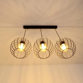 Lustră LED pe cablu MERCURE 3xE27/15W/230V