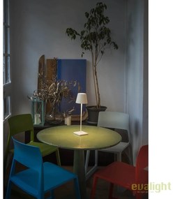Lampa LED portabila iluminat exterior stil clasic TOC alba 70775