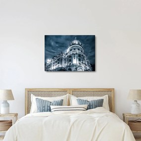 Tablou cu arhitectură în întuneric (70x50 cm)