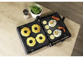 Concept ge3550 - Grătar contact cu sondă de temperatură 2000W/230V negru