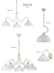 Jupiter 1487 - Lustra cu lant SAGA 5xE27/60W/230V