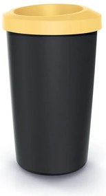 Set pubele pentru deseuri sortate, rotunde, 3 x 45 l, colorate